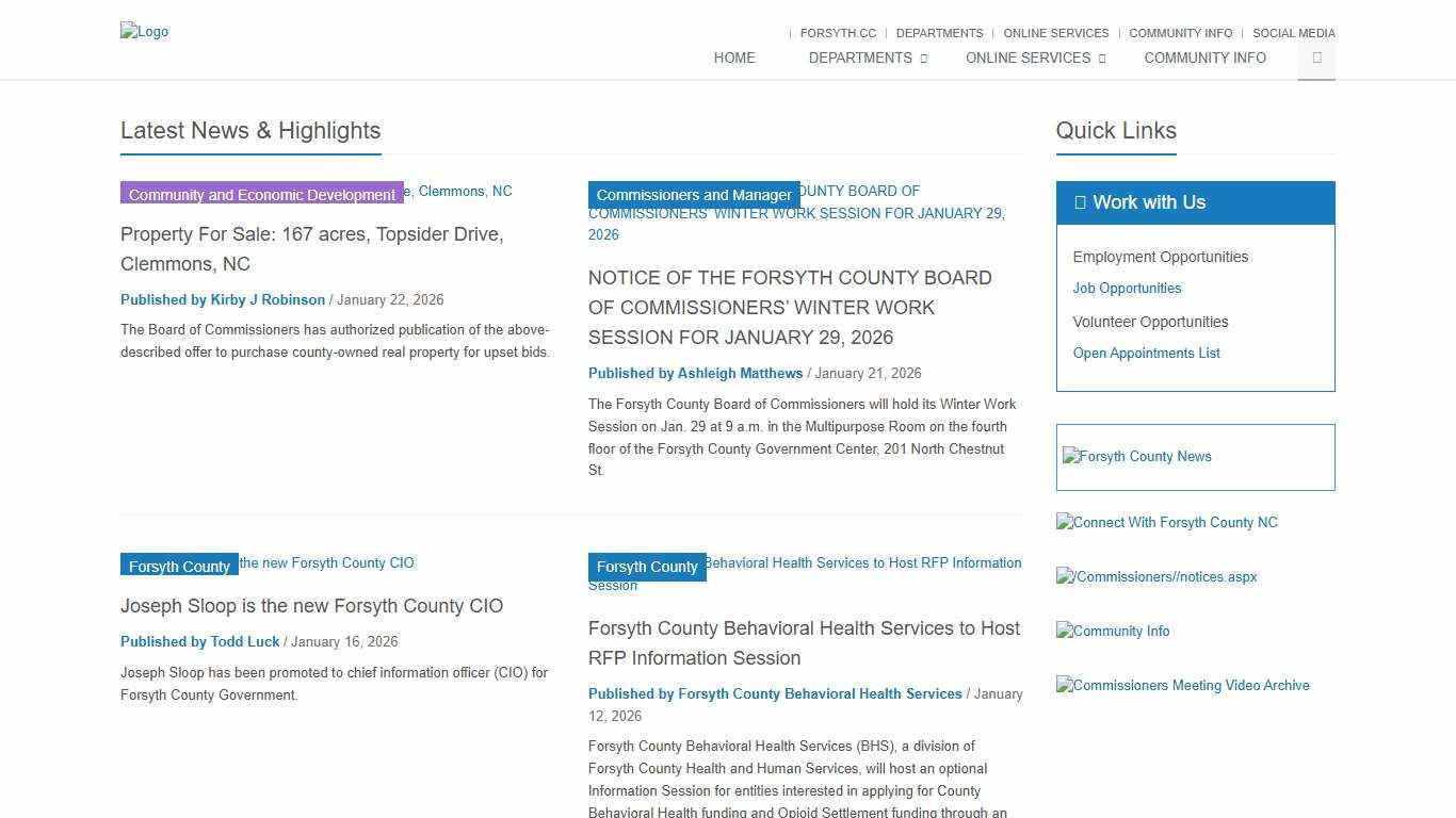 Forsyth County, North Carolina